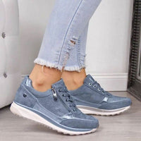 Sneakers Comode con Zip Laterale