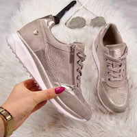 Sneakers Comode con Zip Laterale