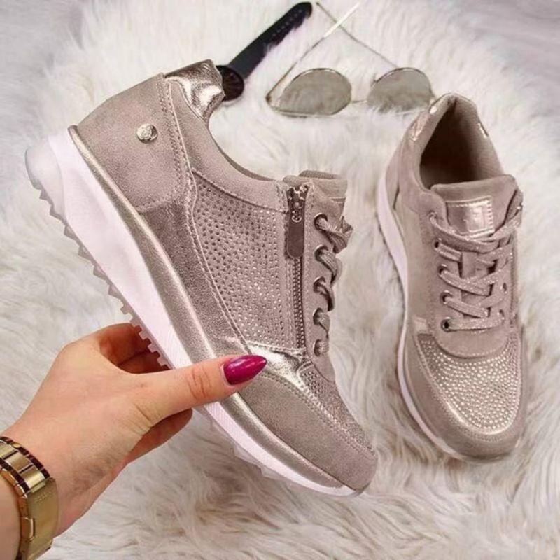 Sneakers Comode con Zip Laterale