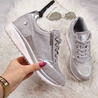 Sneakers Comode con Zip Laterale
