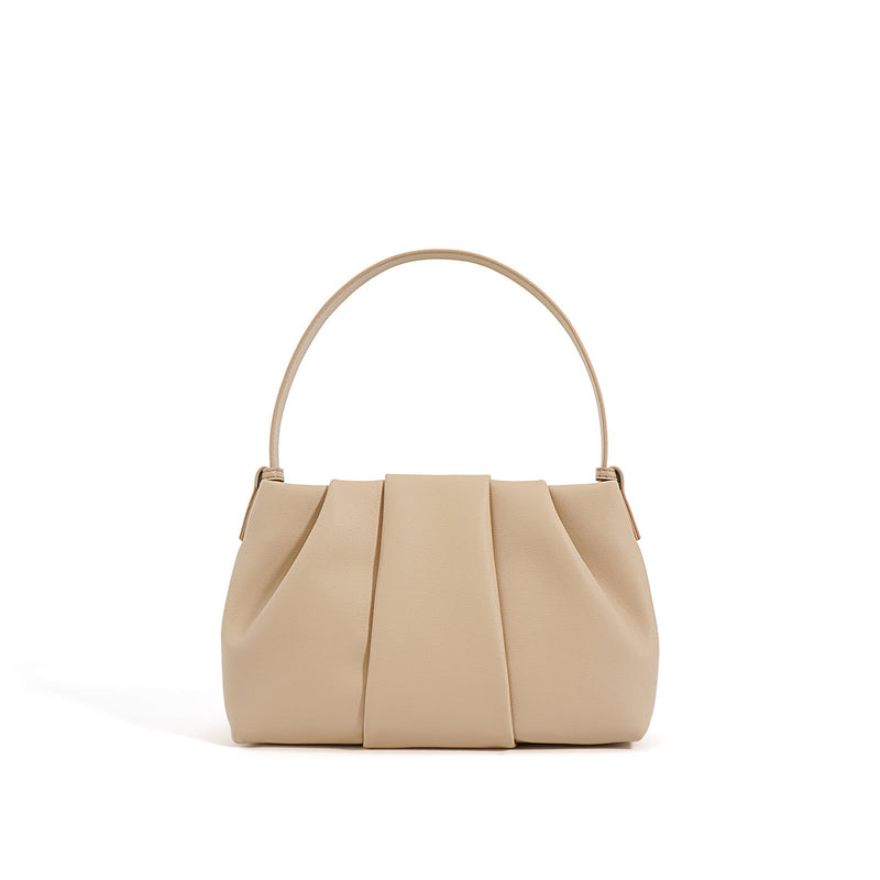 Valeria — Borsa in Pelle con Pieghe