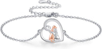 L'Abbraccio Eterno — Bracciale Regolabile