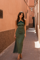 Vestido Oasis verde