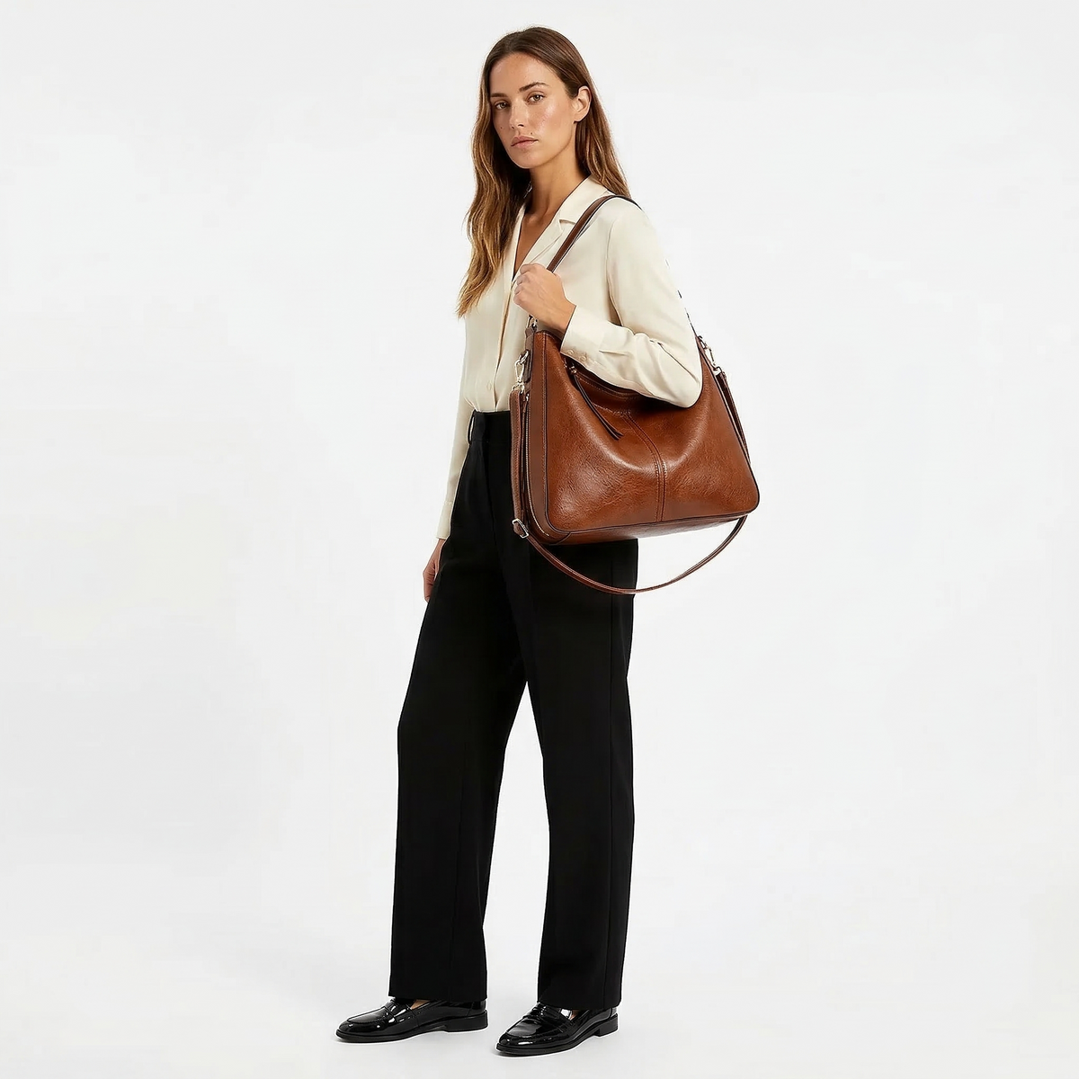 Carmela — Borsa Tote in Pelle