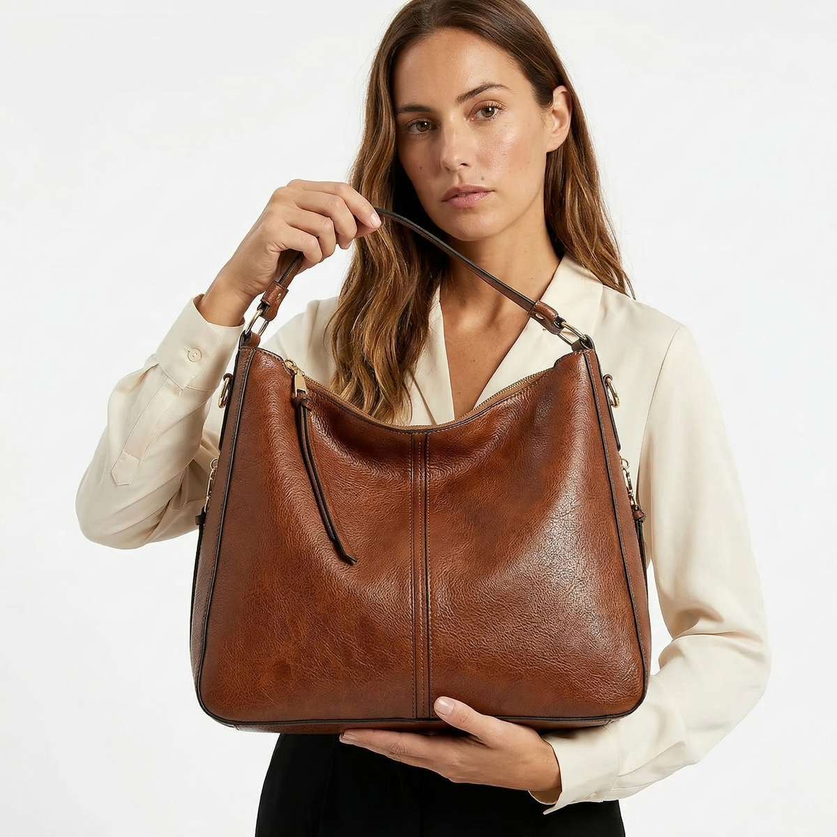 Carmela — Borsa Tote in Pelle