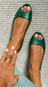 Adele™ | Sandali Dorati Comfort Chic