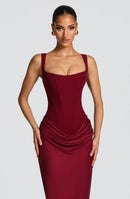 Helena | Vestido silueta reloj de arena