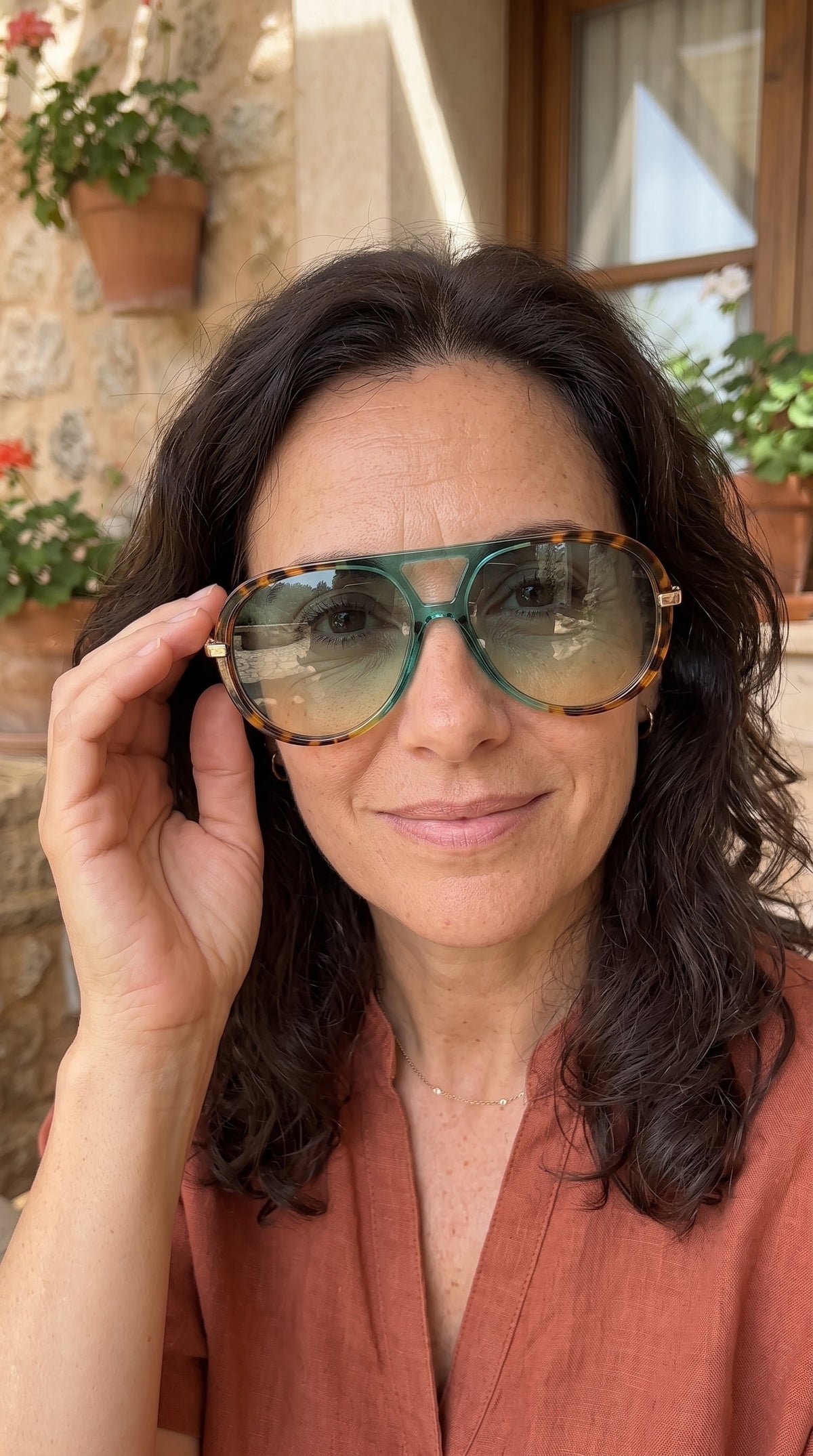 Lunettes de soleil aviateur Panther