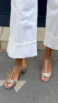 Allegra™ | Sandali Dorati Eleganza Quotidiana
