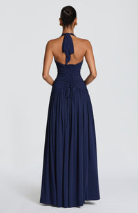 Abito Lungo Amaris - Blu Navy