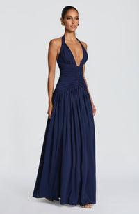 Abito Lungo Amaris - Blu Navy