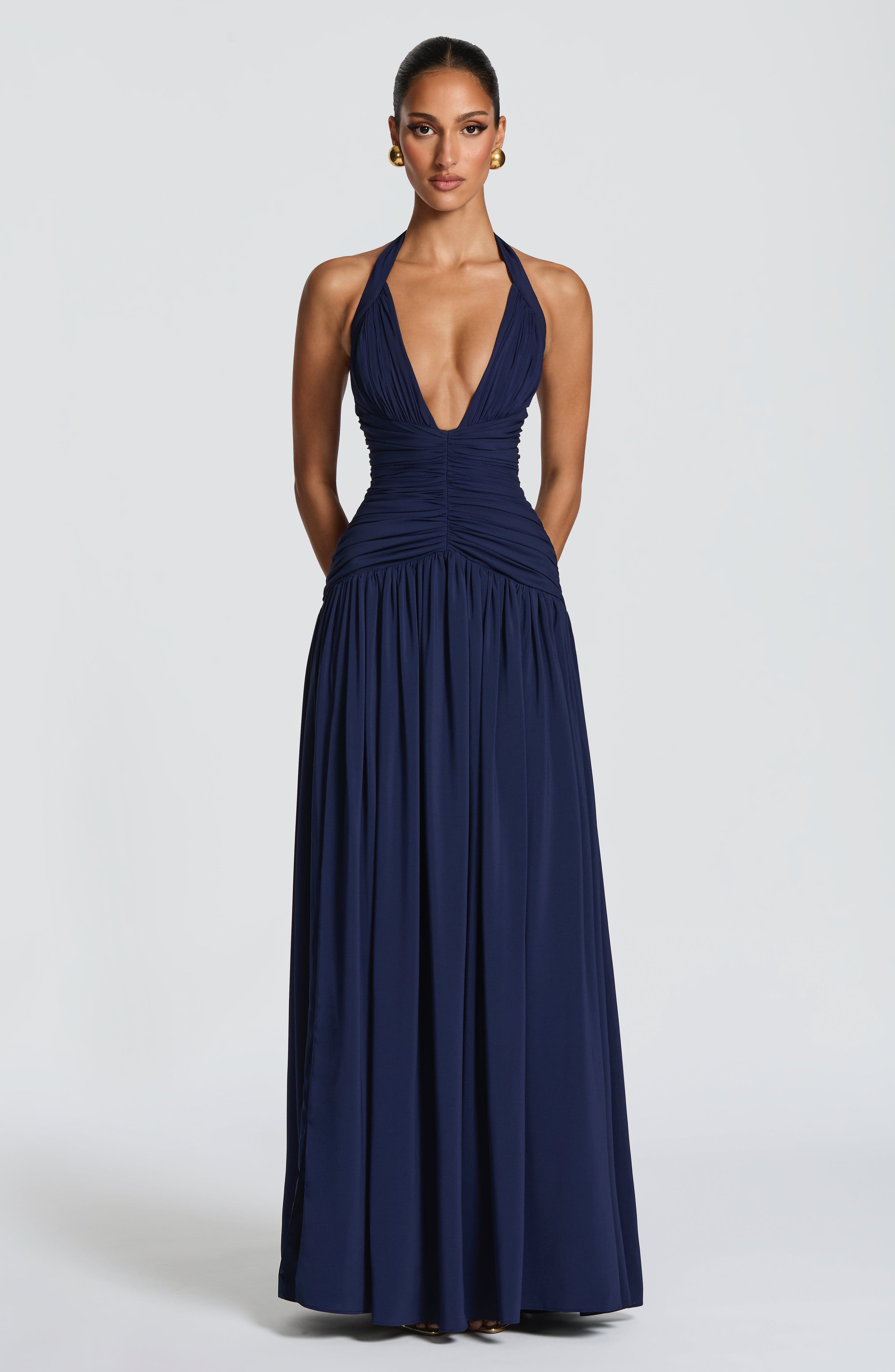 Abito Lungo Amaris - Blu Navy
