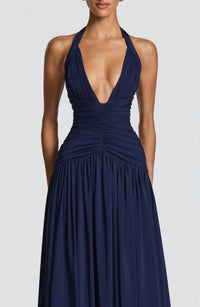 Abito Lungo Amaris - Blu Navy
