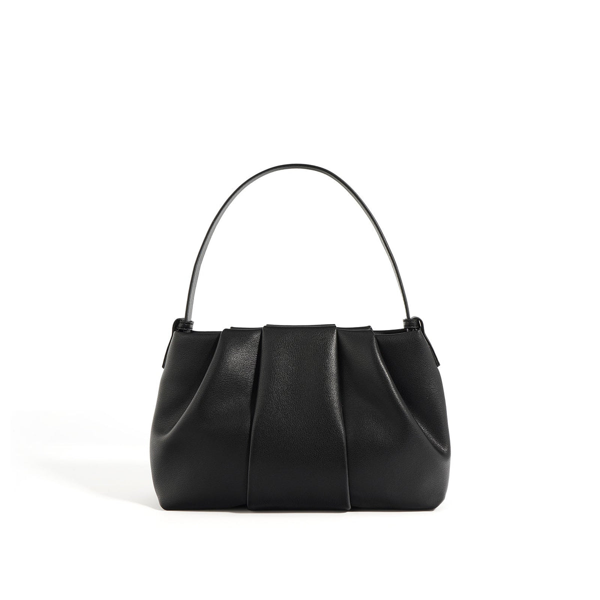 Valeria — Borsa in Pelle con Pieghe