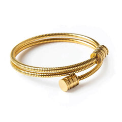 Amanda — Bracciale a Spirale Placcato Oro 18K