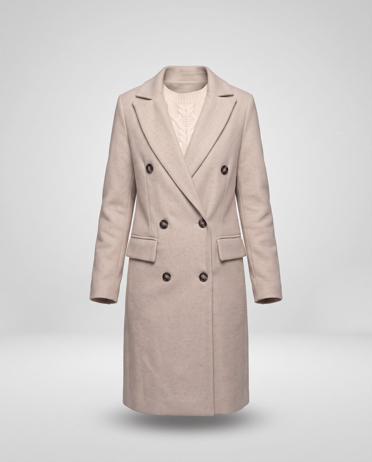 Cappotto Bellagio — Beige (prodotto)