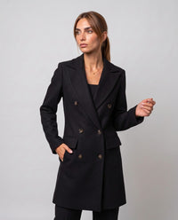 Cappotto Bellagio — Nero (dettaglio)