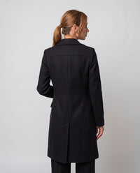 Cappotto Bellagio — Nero (retro)