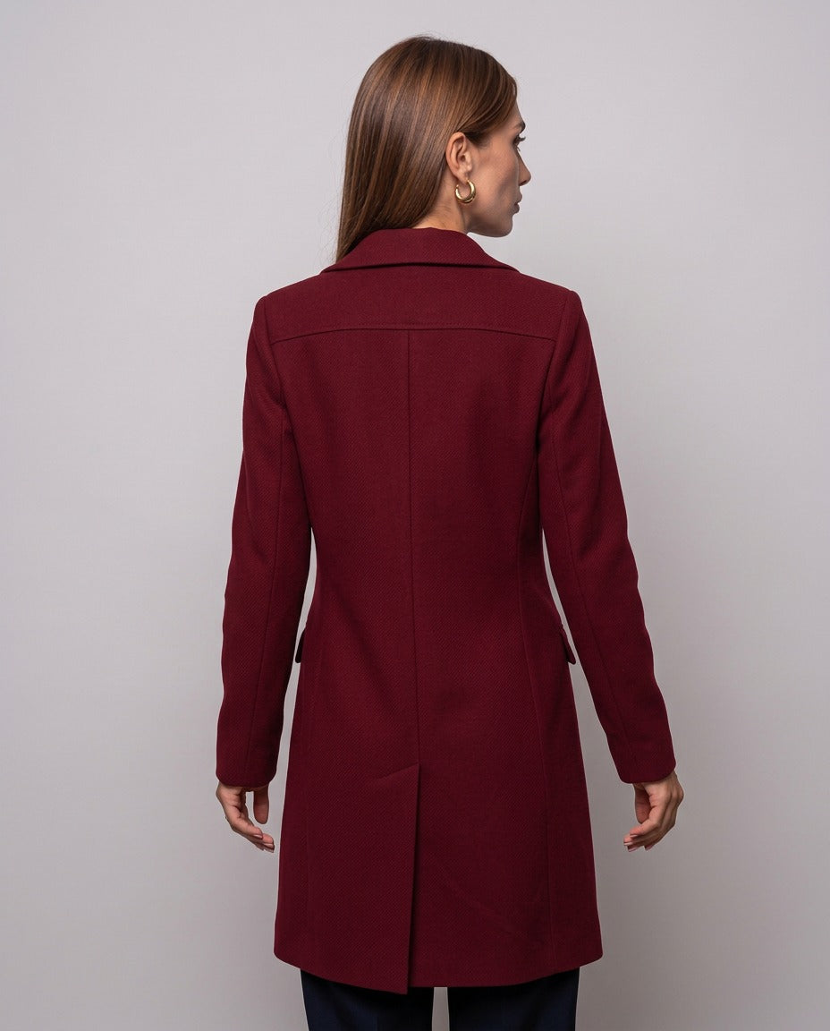 Cappotto Bellagio — Bordeaux (retro)