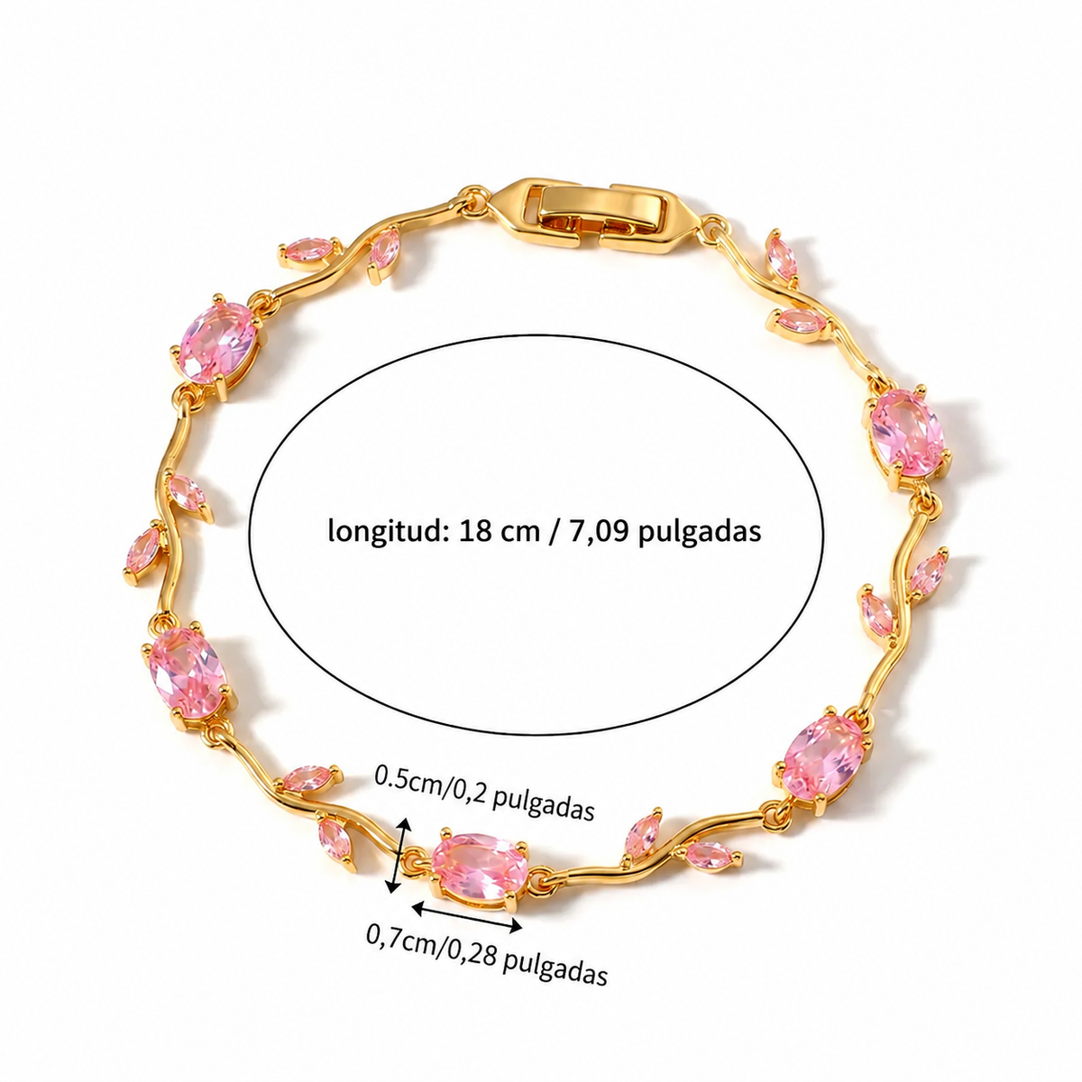 Aura Tulipano — Bracciale a Fiori