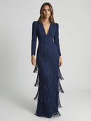Salvia | Vestido Flecos