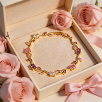 Aura Tulipano — Bracciale a Fiori