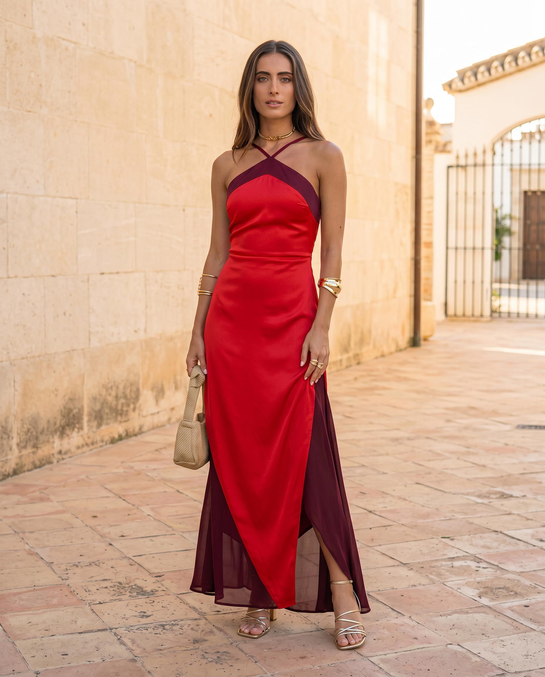 Abito Oasi Rosso