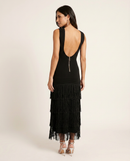 Francesca | Abito Midi con Frange