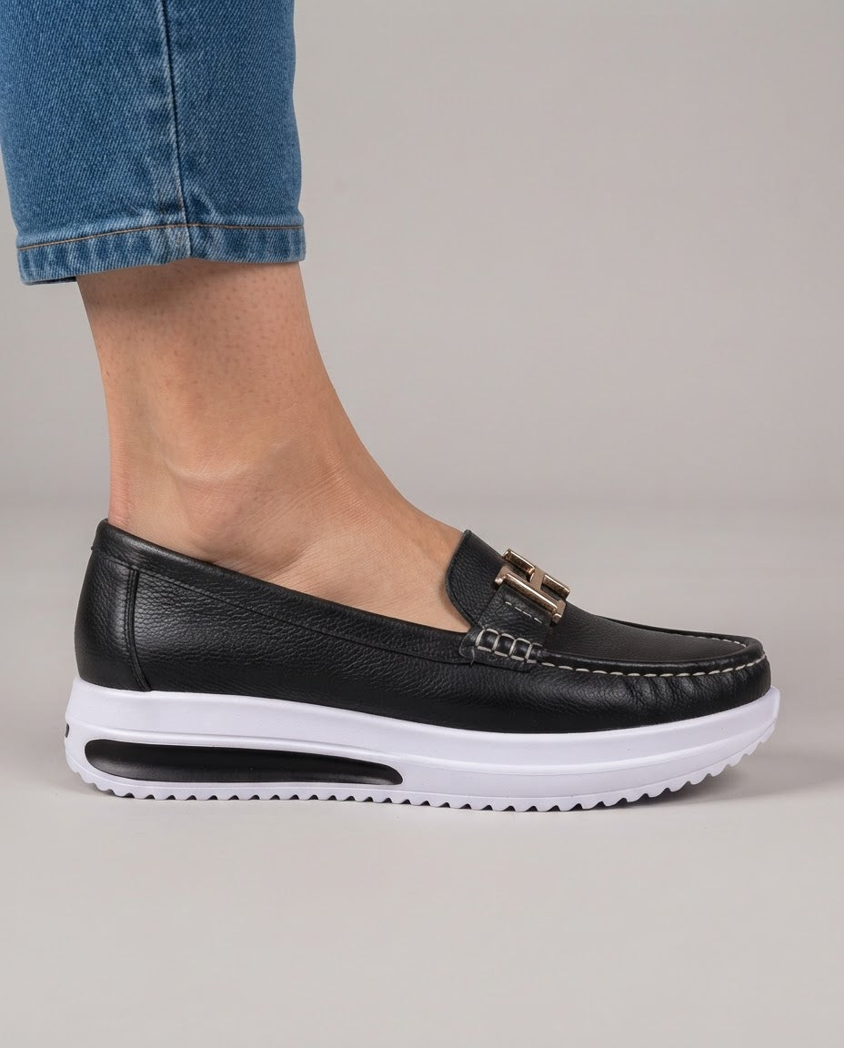 Mocassino Gaia — Platform con Morsetto