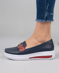 Mocassino Gaia — Platform con Morsetto