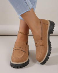 Mocassino Elena — Platform Tacco Grosso