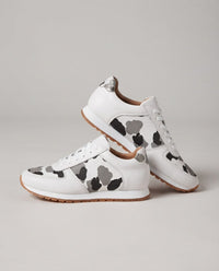 Zapatilla Nora — Blanca Animalier