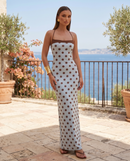 Alessia | Abito Lungo a Pois