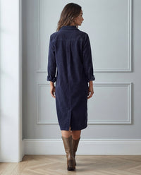 Vestido camisero Aurora — Pana