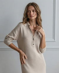 Abito Camicia Alma — Maglia Tinta Unita