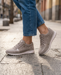 Sneakers Comode con Zip Laterale