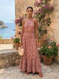Elsa | Conjunto Elegante con Diseño de Hombros Descubiertos