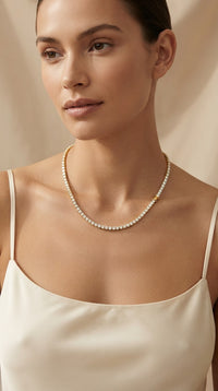 Collier tennis en oxydes de zirconium