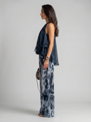 Élise | Conjunto elegante y ligero con top fluido y pantalones anchos