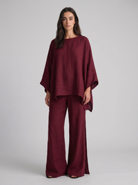 Cristina | Conjunto de Dos Piezas con manga larga y pantalón ancho