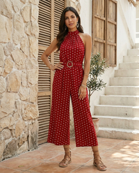 Elisa | Tuta a Pois con Cintura