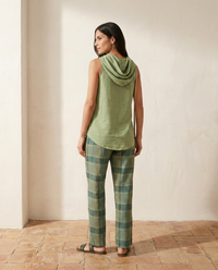 Giada | Completo Top Drappeggiato e Pantaloni a Quadri