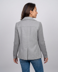 Giacca Doppiopetto Elena — Maniche in Maglia