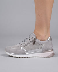Sneakers Comode con Zip Laterale
