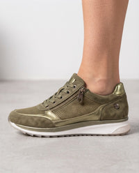 Sneakers Comode con Zip Laterale