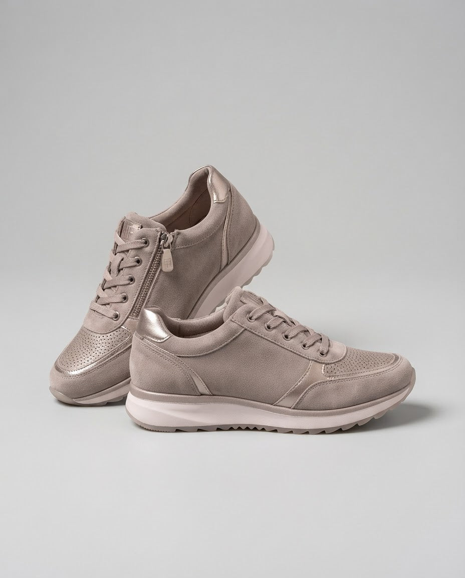 Sneakers Comode con Zip Laterale