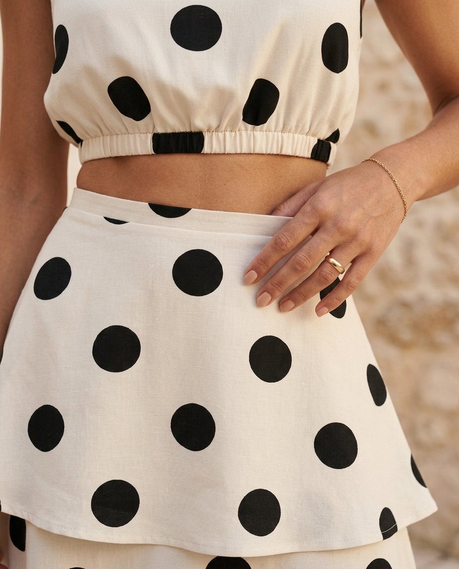 Sofia | Completo Due Pezzi a Pois