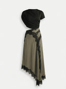 OLIVE | Conjunto Top y Falda Maxi de Encaje Edición Limitada
