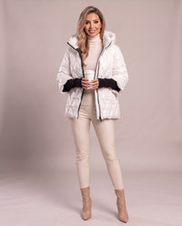 Piumino Bormio — Bianco