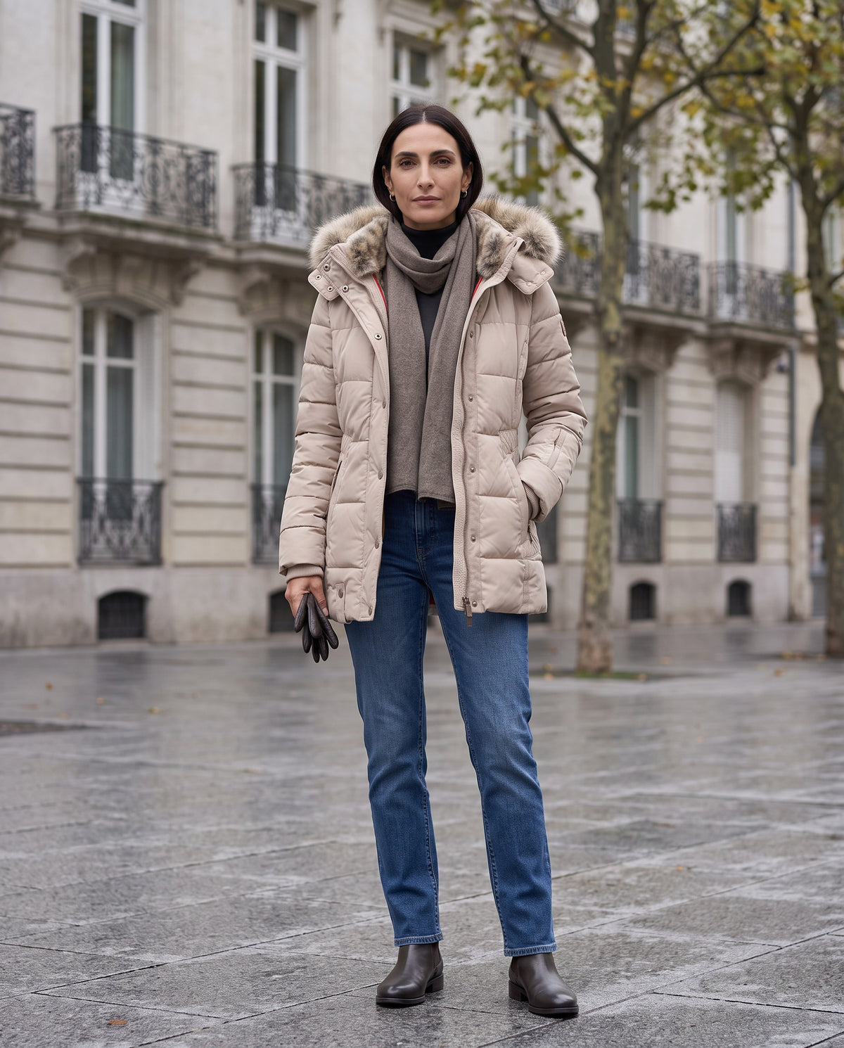 Beige / S